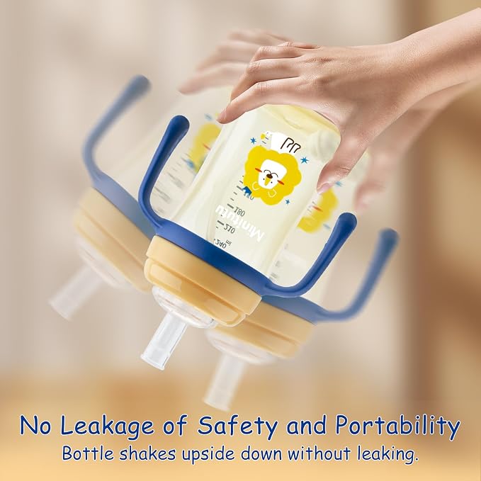 Qshare Sippy Cups For Toddlers, Weighted Straw Learner Cup - Image 6
