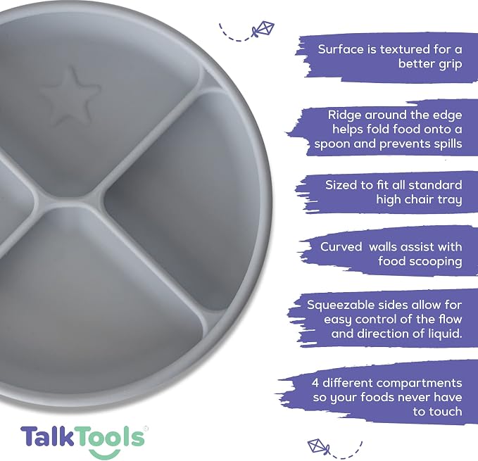 TalkTools ITSY Silicone Baby Plates Set - Image 2