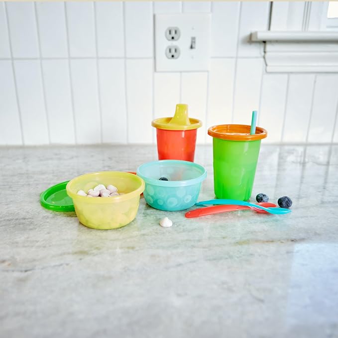 The First Years Take & Toss Toddler Straw Cups - Image 2