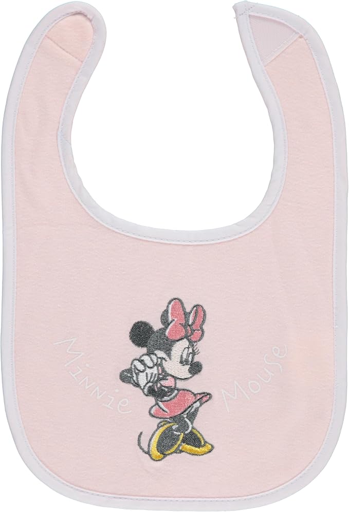 Disney 10-Pack Mickey Mouse Baby Bibs – Ten Soft, and Adjustable Cotton Bibs - Image 2