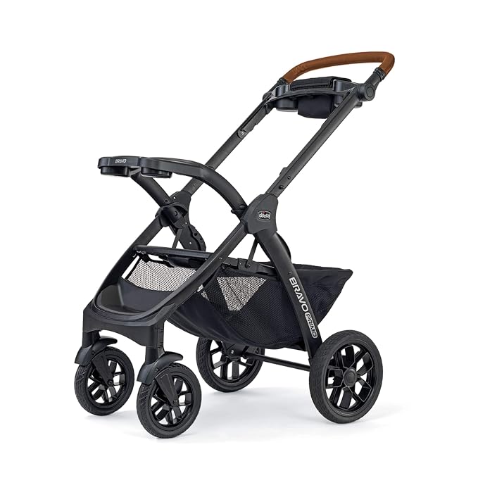 Chicco Bravo Primo Trio Travel System, Bravo Primo Quick-Fold Stroller - Image 10