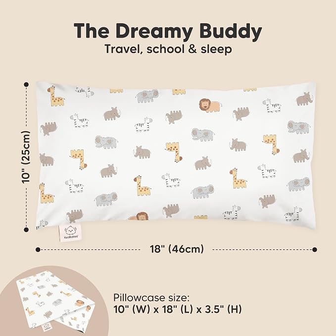 Toddler Pillow with Pillowcase - Image 3