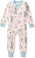 Burt's Bees Baby baby-girls Sleepers, 100% Organic Cotton, One-piece Zip Up by BurtsBeesBaby
