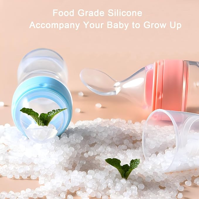 Silicone Baby Feeding Set, Miicasa Baby Led Weaning Supplies Kit - Image 5