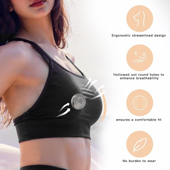 999 Silver Nursing Cups Breathable Design, 999 Silver Nipple Shields Nickle-Free - Image 3