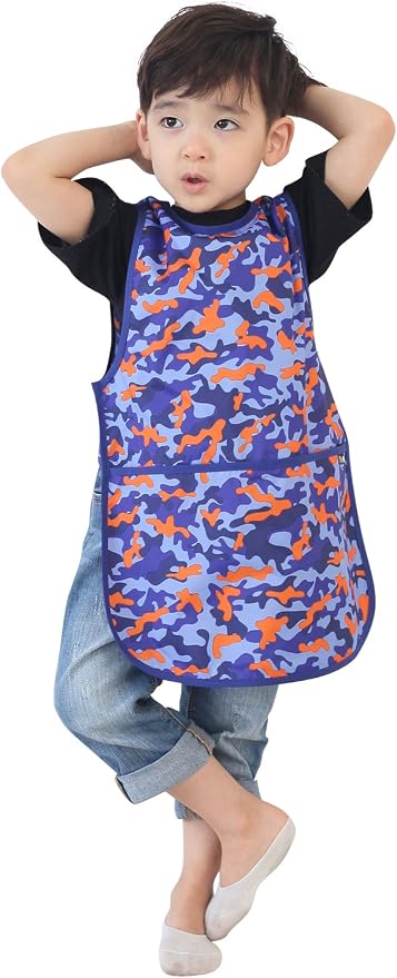 Kids Painting Apron – Waterproof Art Smock - Image 2