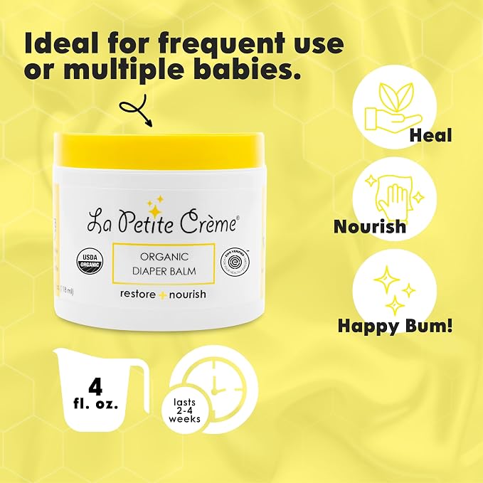 La Petite Creme French Organic Diaper Balm - Image 5