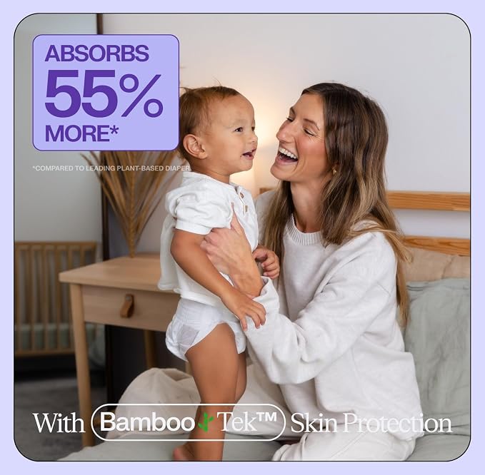 Freestyle BambooTek Diapers – Hyper Absorbent & Non-Toxic – Disposable Diapers - Image 5