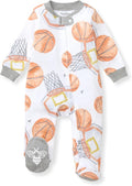 Burt’s Bees Baby Boys' One-Piece Sleep and Play 100% Organic Cotton PJs by BurtsBeesBaby