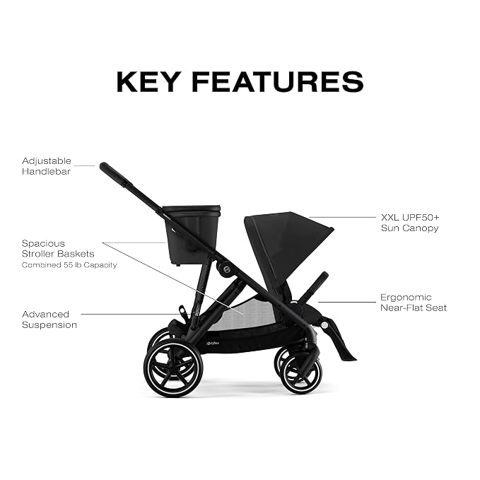 Cybex Gazelle S All-in-One Toddler and Baby Stroller - Image 5