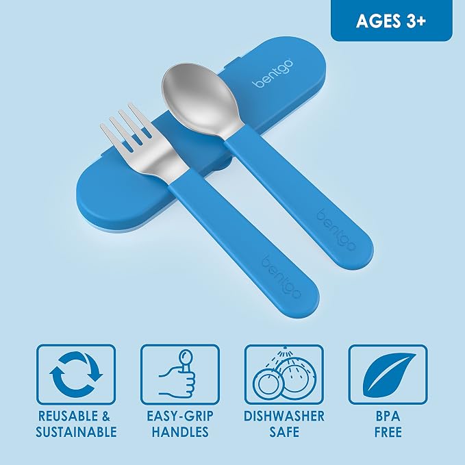 Bentgo® Kids Stainless Steel Utensil Set - Image 3