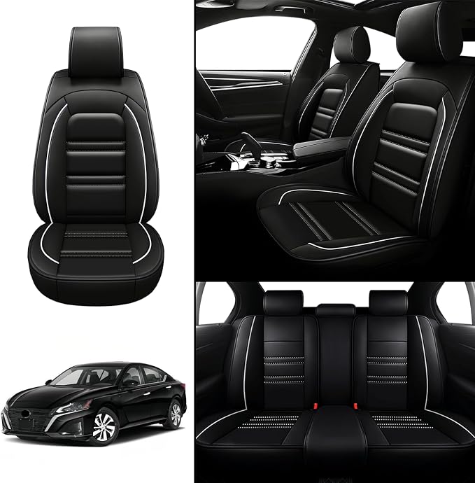 Seat Covers for Nissan Car Altima 1998-2025 | 5-Seats Leather Seat Covers - Image 2
