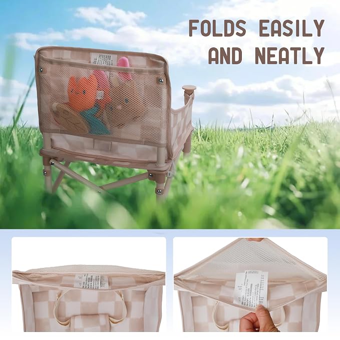 Tiny Marvels Portable 3-in-1 Baby Chair, Cozy Booster Seat, Baby Seat - Image 6