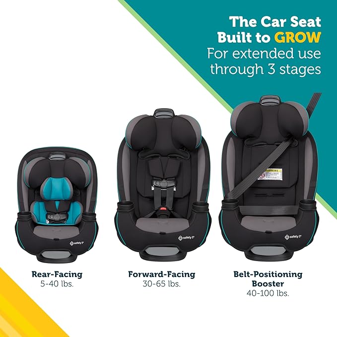 Safety 1st Grow and Go All-in-One Slim Convertible Car Seat, Rear Facing - Image 2