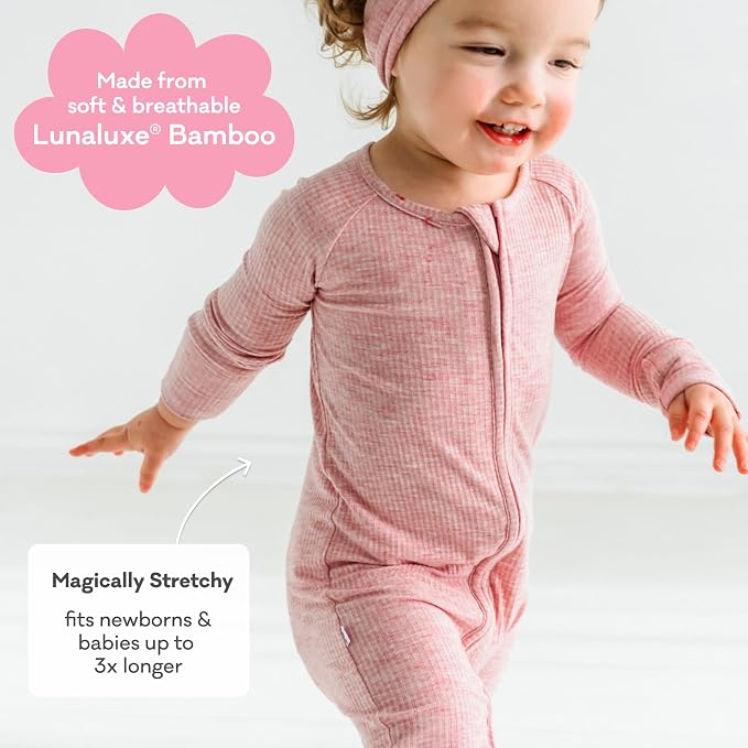 Little Sleepies Pajamas for Baby Boys & Girls, Viscose from Bamboo Baby Pajamas - Image 3