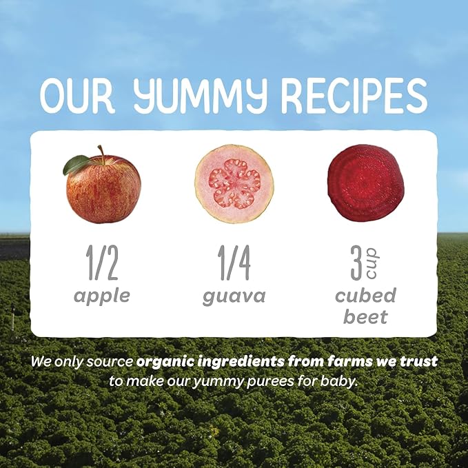 Happy Baby Digestive Support Blends Baby Food, Strawberries & Oats, 4 Oz + - Image 5
