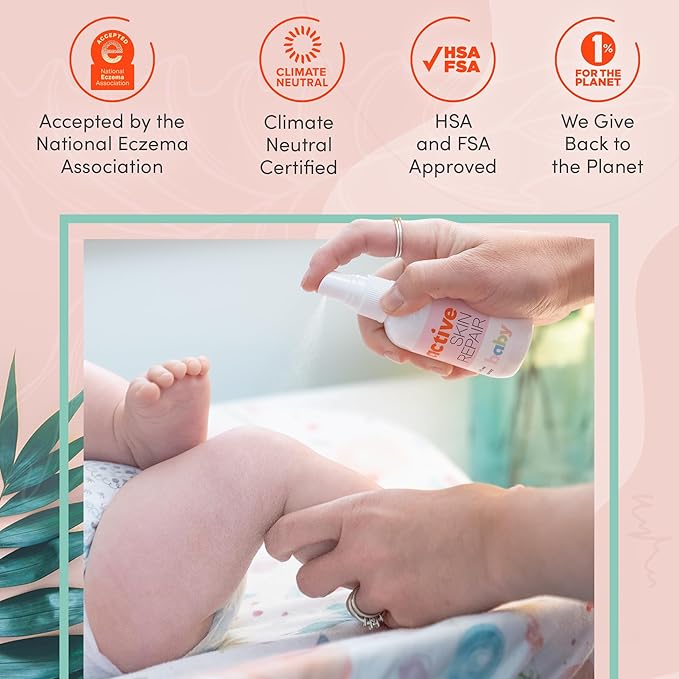 Active Skin Repair Natural, No Sting Baby Spray First Aid Safe - Image 4