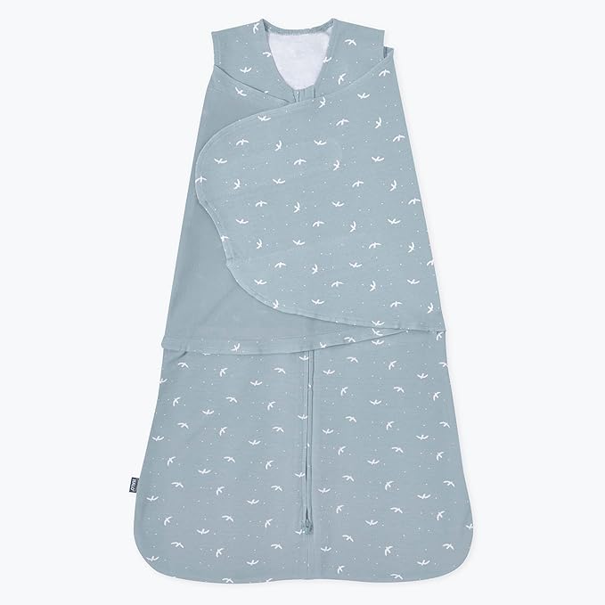 HALO 100% Cotton Sleepsack Swaddle, 3-Way Adjustable Wearable Blanket, TOG 1.5 by HALO