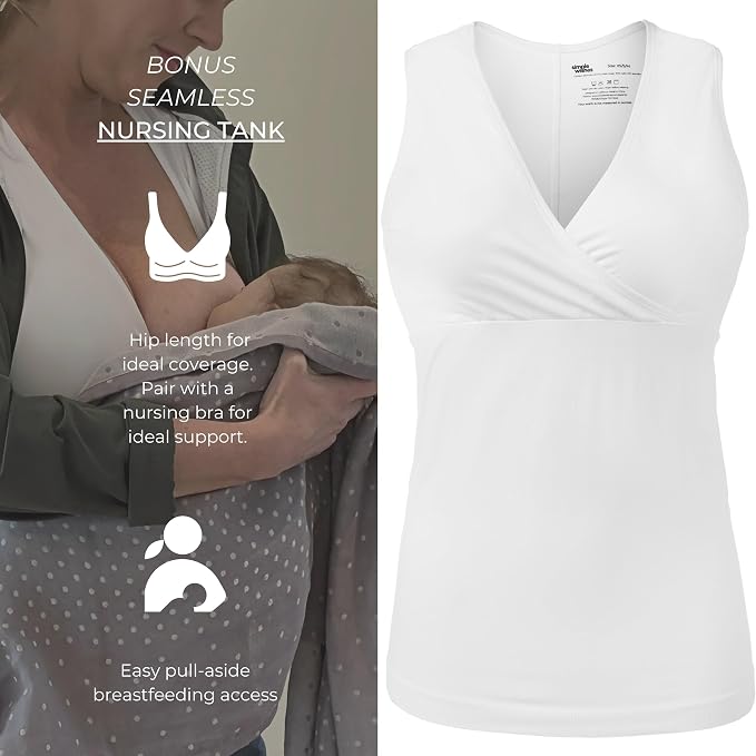 Supermom Hands Free Pumping and Nursing Bra - Image 6
