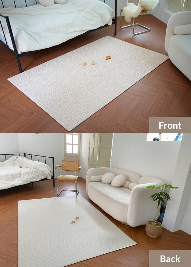 Baby Care Play Mat 82'' x 55'' Original One-Piece Reversible Rollable - Image 6
