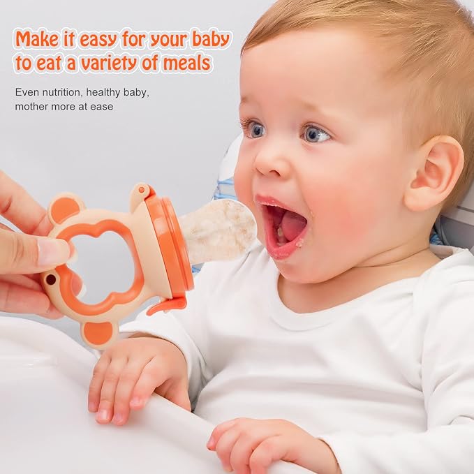 Baby Fresh Fruit Feeder Pacifier, 2 Pack HAOBAOBEI Baby Teether - Image 7