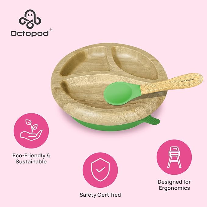 Abiie Octopod Bamboo Dish - Image 3