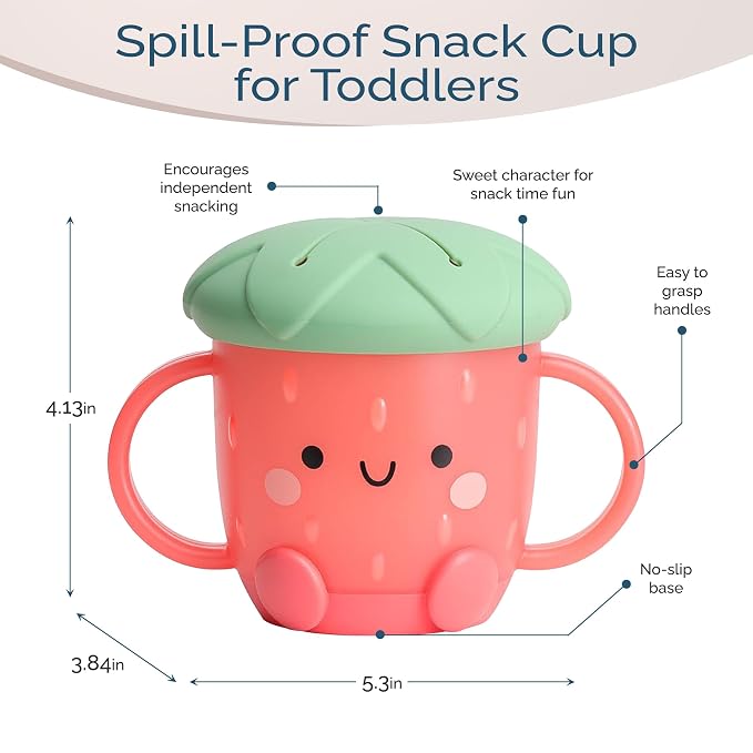 Itzy Ritzy Toddler Snack Cup - Image 4