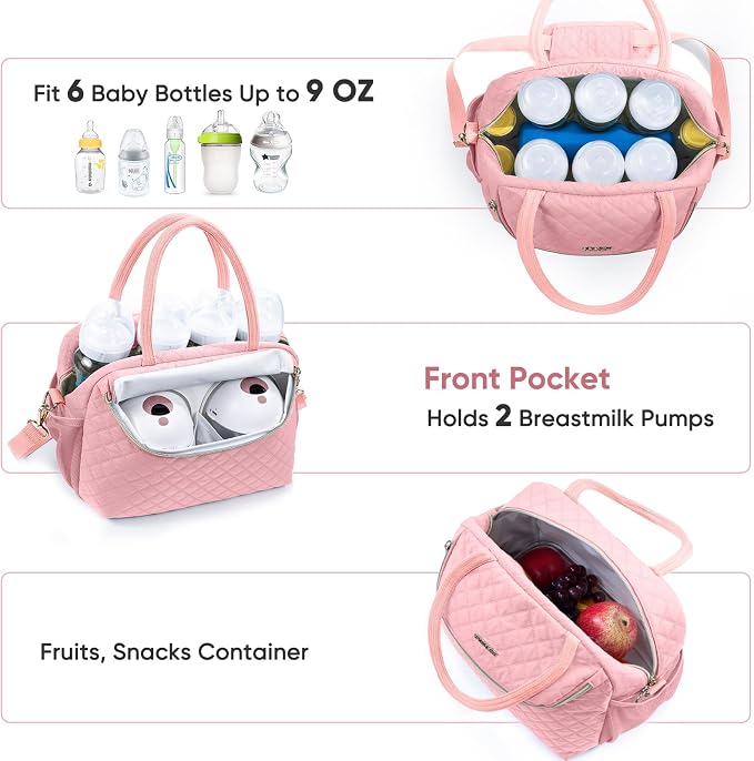 SFYBYHEART Breastmilk Cooler Travel Bag - Image 4