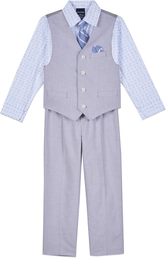 Nautica Boys' 4-Piece Formal Suit Set by Nautica