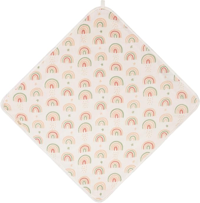 Crane Baby Hooded Towel, 100% Cotton & Terry Cloth Hooded Baby Towels - Image 7