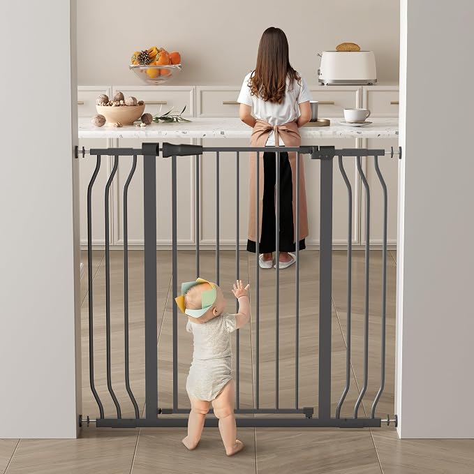 ELEVON Baby Gate for Stairs Doorways, Safety Pet Gate by ELEVON