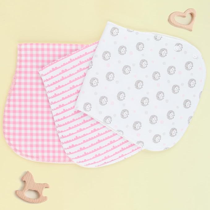 2-in-1 Burp Cloths and Baby Bibs - Image 7