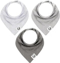3 Pack Baby Bibs for Boys & Girls | Cotton, Absorbent Drooling & Teething Bib | by GigglyGoose%C2%AE