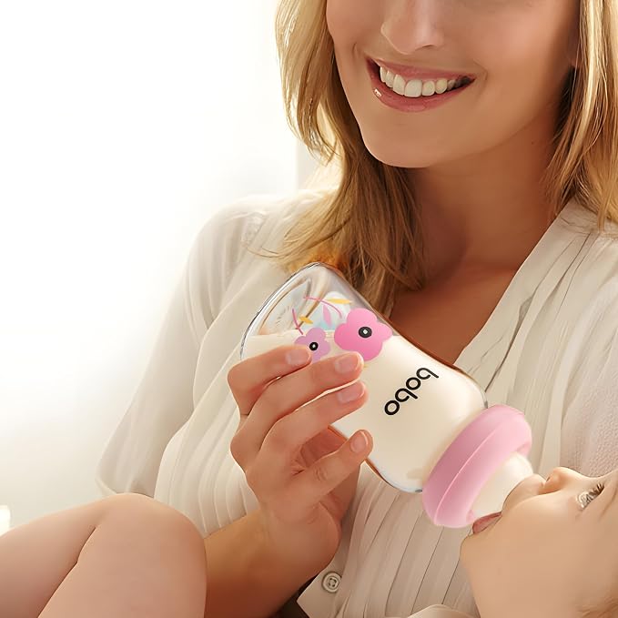YOHKOH Natural Glass Baby Bottle - Image 2