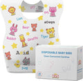 KIIS Disposable Baby Bibs for Baby Boys and Girls by KIIS