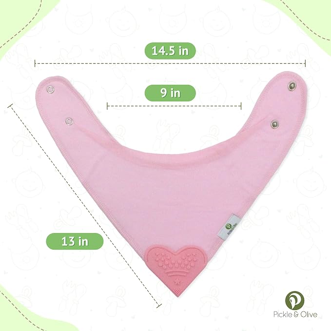 Baby Bandana Teething Bibs - Image 4