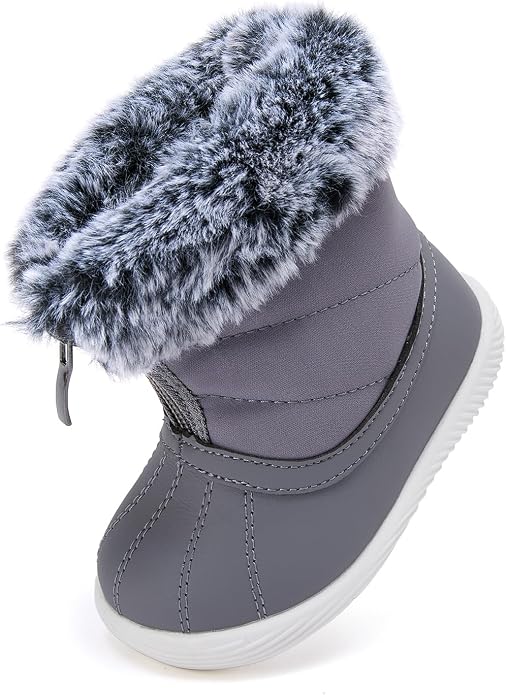BMCiTYBM Baby Boy Girl Snow Boots Waterproof Winter Warm Booties Nonslip by BMCiTYBM