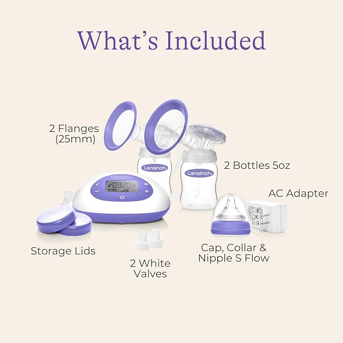 Lansinoh Signature Pro Portable Double Electric Breast Pump - Image 2