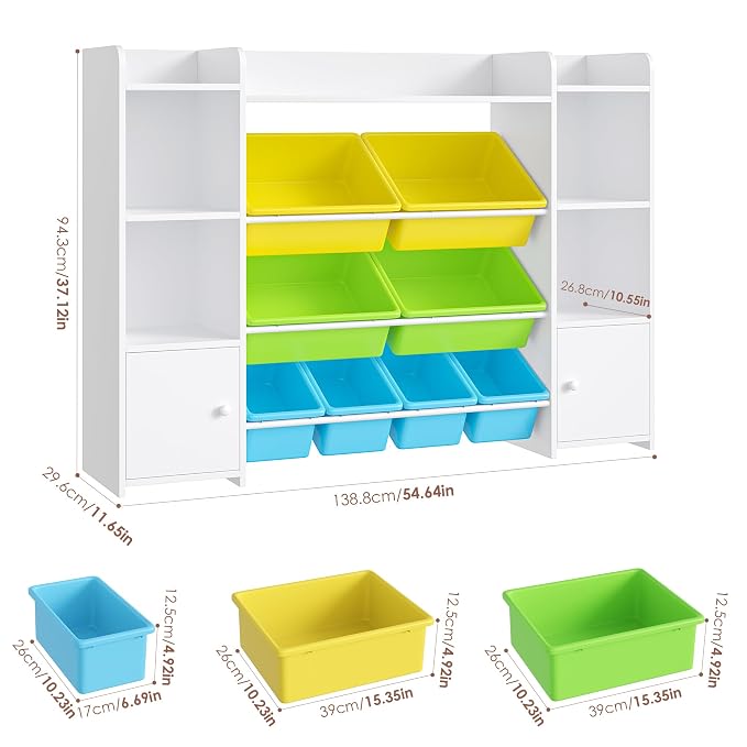 FOTOSOK 55''Large Toy Storage Organizer - Image 2