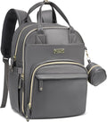 RUVALINO Diaper Bag Backpack, Insulated Bottle Holders & Pacifier Case by RUVALINO