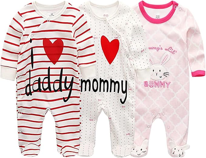 Newborn Layette Gift Set 27-Piece Baby Girl Clothes Bodysuits, Pants Essentials - Image 2