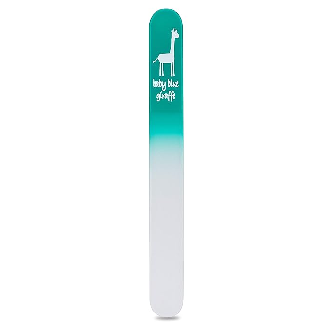 Baby Nail File by baby blue giraffe The Original Glass Baby Nail File- 100% by babybluegiraffe