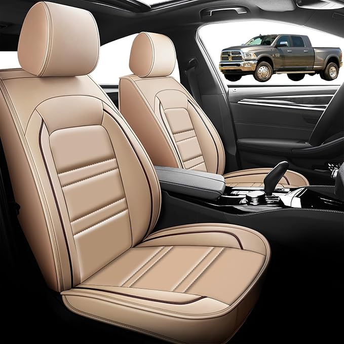 Seat Cover for Dodge ram 3500 2004-2011 | Car Seat Covers Front Seats, - Image 2