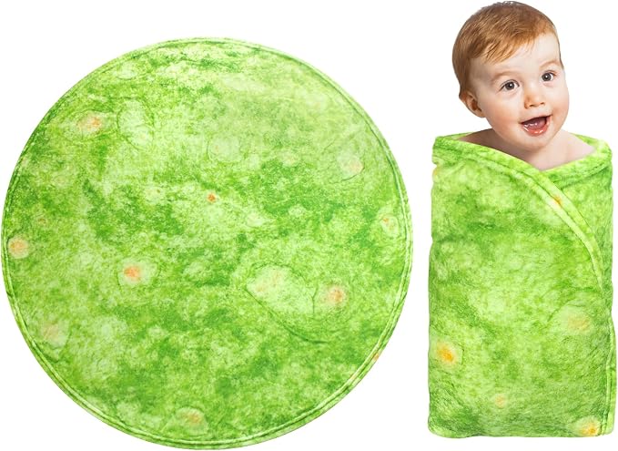 Spinacia Blanket Baby, Newborn Toddler, 285 GSM Soft Flannel Wearable Wrap - Image 8