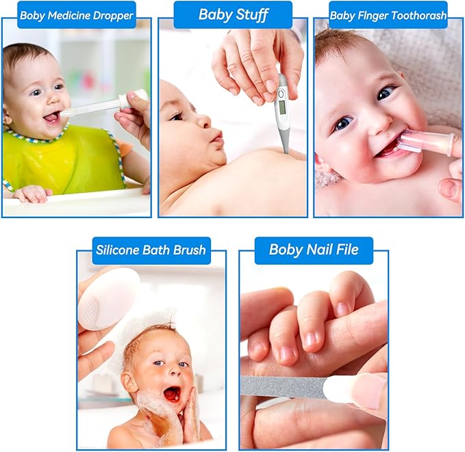 Baby Healthcare and Grooming Kit, Portable Baby Safety Care Set, Baby - Image 4
