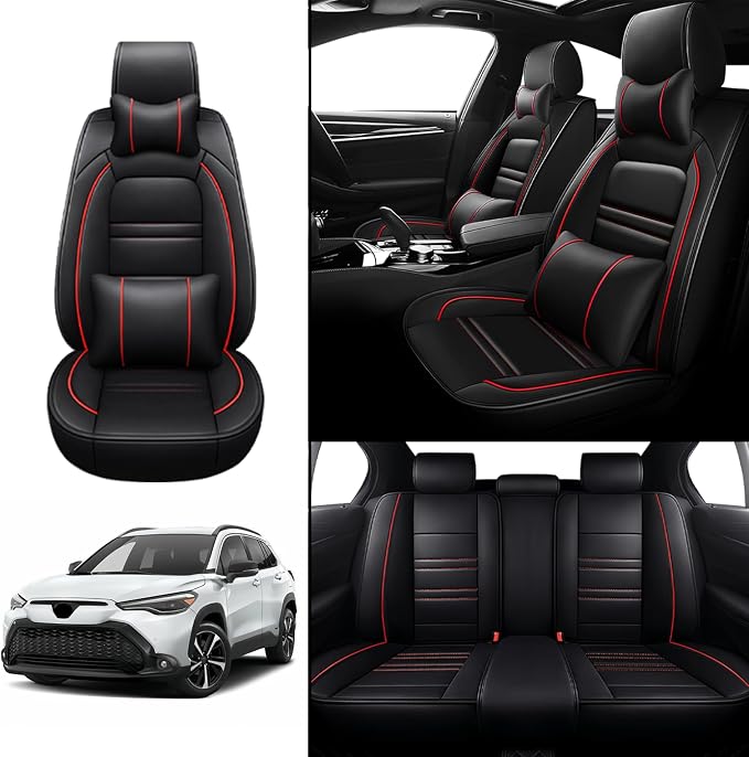 Car Seat Covers for Toyota Corolla Cross 2022-2025 | 5-Seats Seat Covers - Image 2
