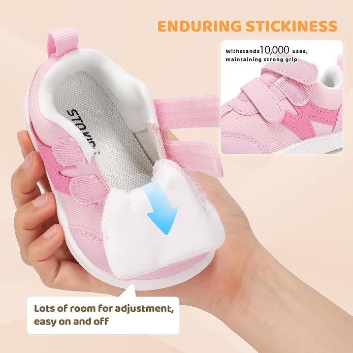 Baby Boys Girls Breathable First Walking Shoes Infant Lightweight Soft Shoe 6 - Image 6