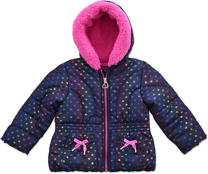 Arctic Quest Little Girls Bib Snow Pants and Ski Jacket Water-Resistant Snowsuit - Image 2
