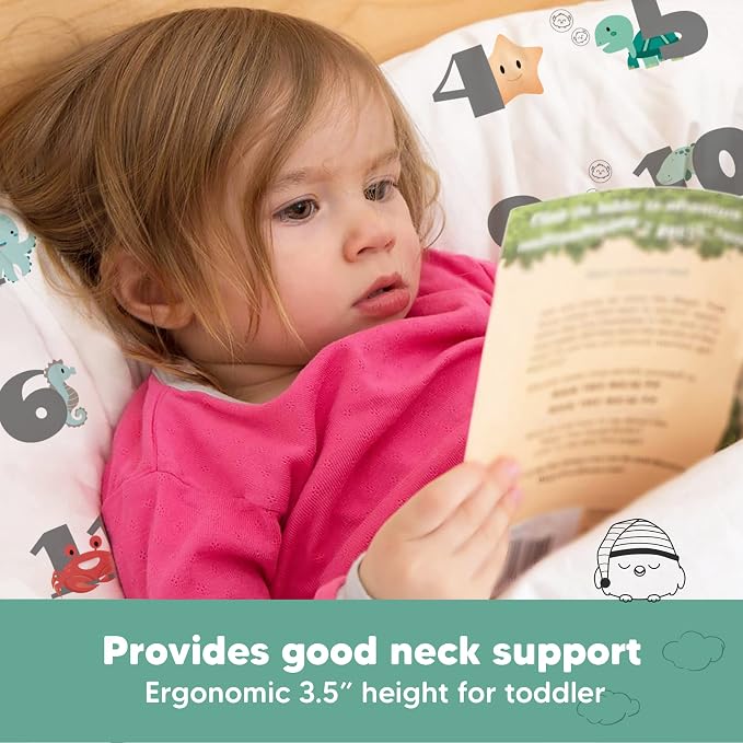 Toddler Pillow with Pillowcase - Image 5