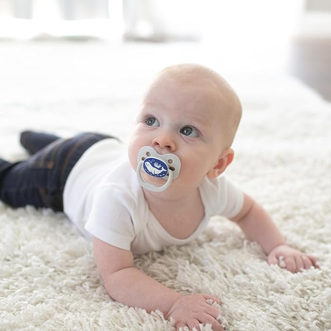 Dr. Brown's Advantage Glow-in-The-Dark Baby Pacifier, Fully Symmetrical Soother - Image 29